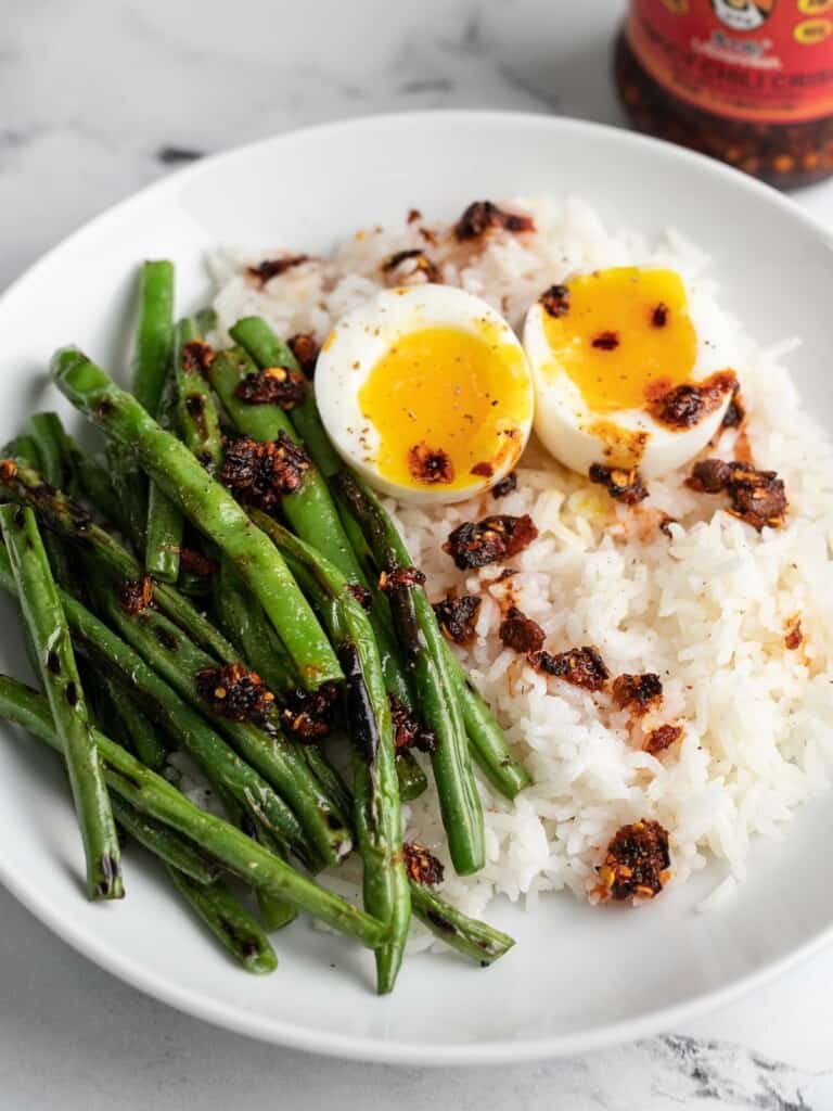 Blistered Green Bean Rice Bowl Budget Bytes