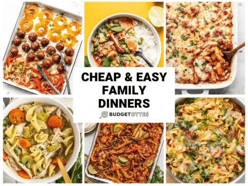 Cheap And Easy Family Dinners - Budget Bytes