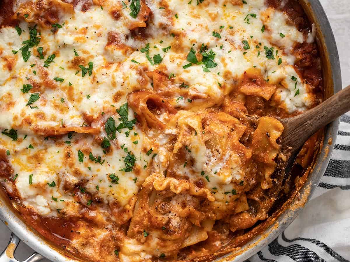 Skillet Lasagna - Budget Bytes