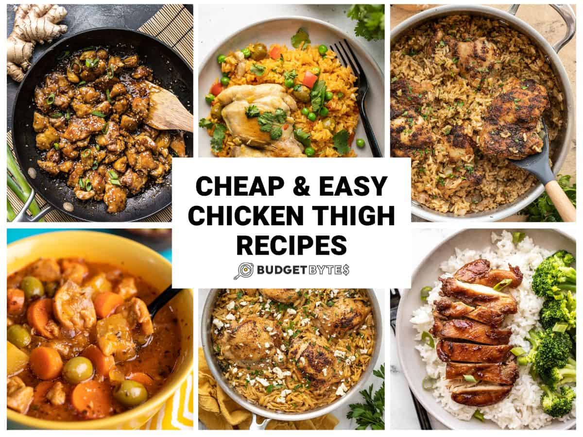<div>Cheap & Easy Chicken Thigh Recipes</div>