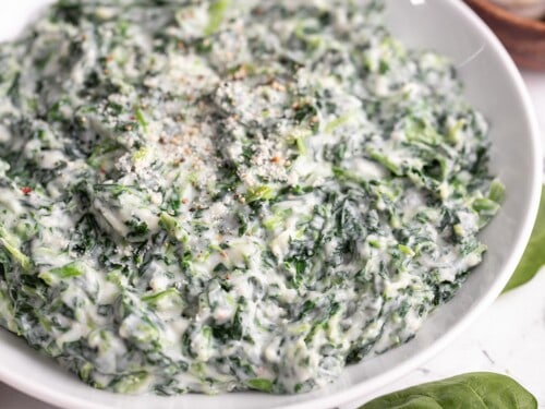Easy Creamed Spinach - Budget Bytes