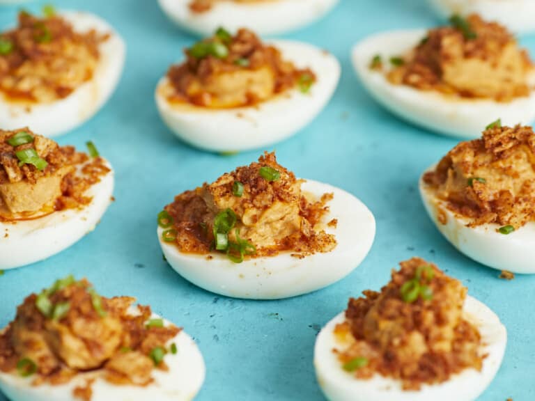 Nashville hot deviled eggs budget bytes