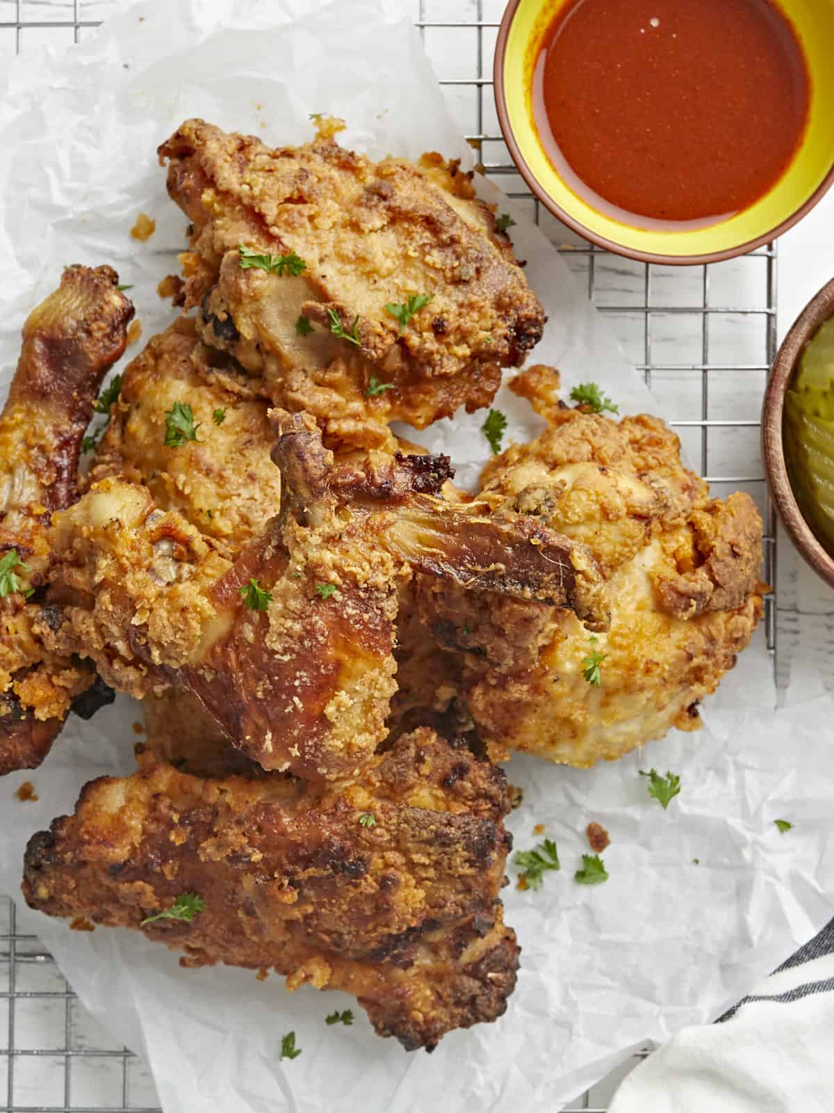 Crispy Air Fryer Fried Chicken