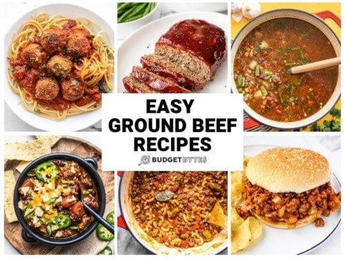 Easy Ground Beef Recipes - Budget Bytes