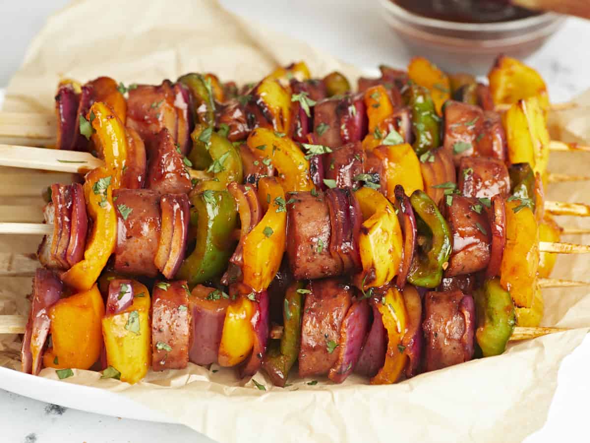 Sausage Kebabs - Budget Bytes