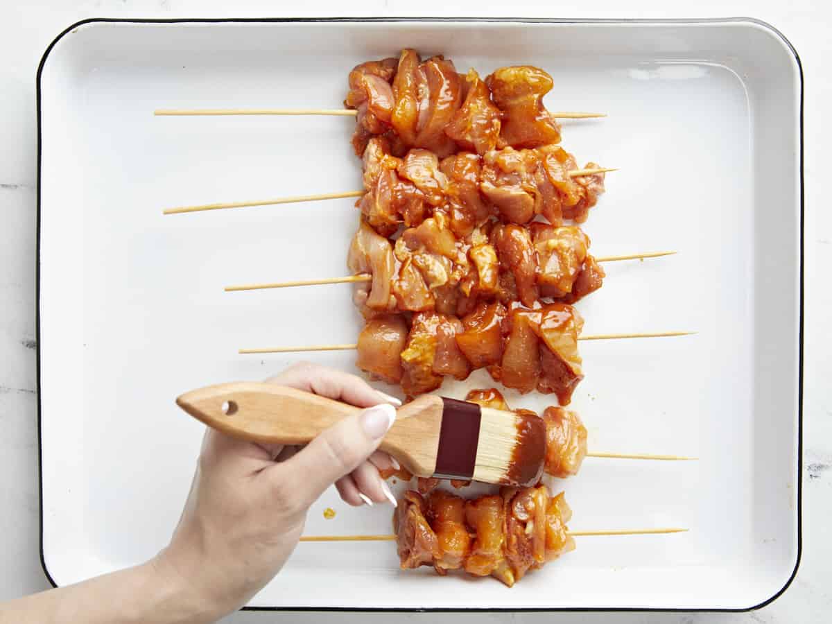 Chicken Pinchos (Puerto Rican Skewers)