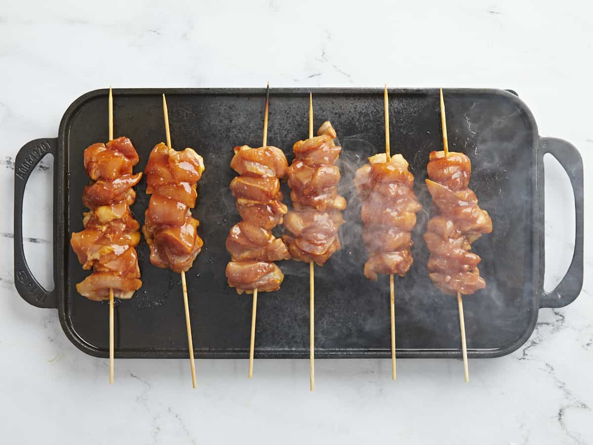 Chicken Pinchos (Puerto Rican Skewers)