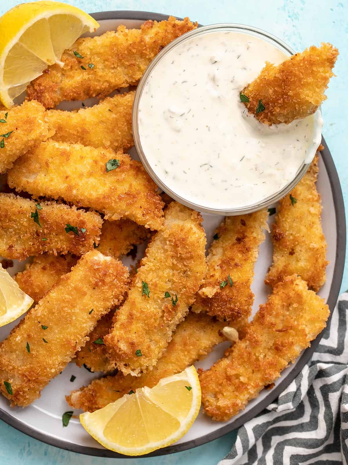 Homemade Fish Sticks - Budget Bytes