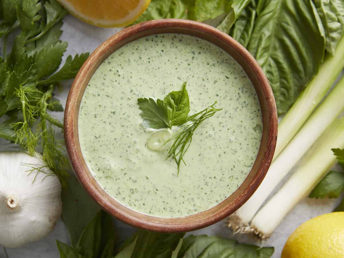 How to Make the Perfect Green Goddess Dressing - Thrillist