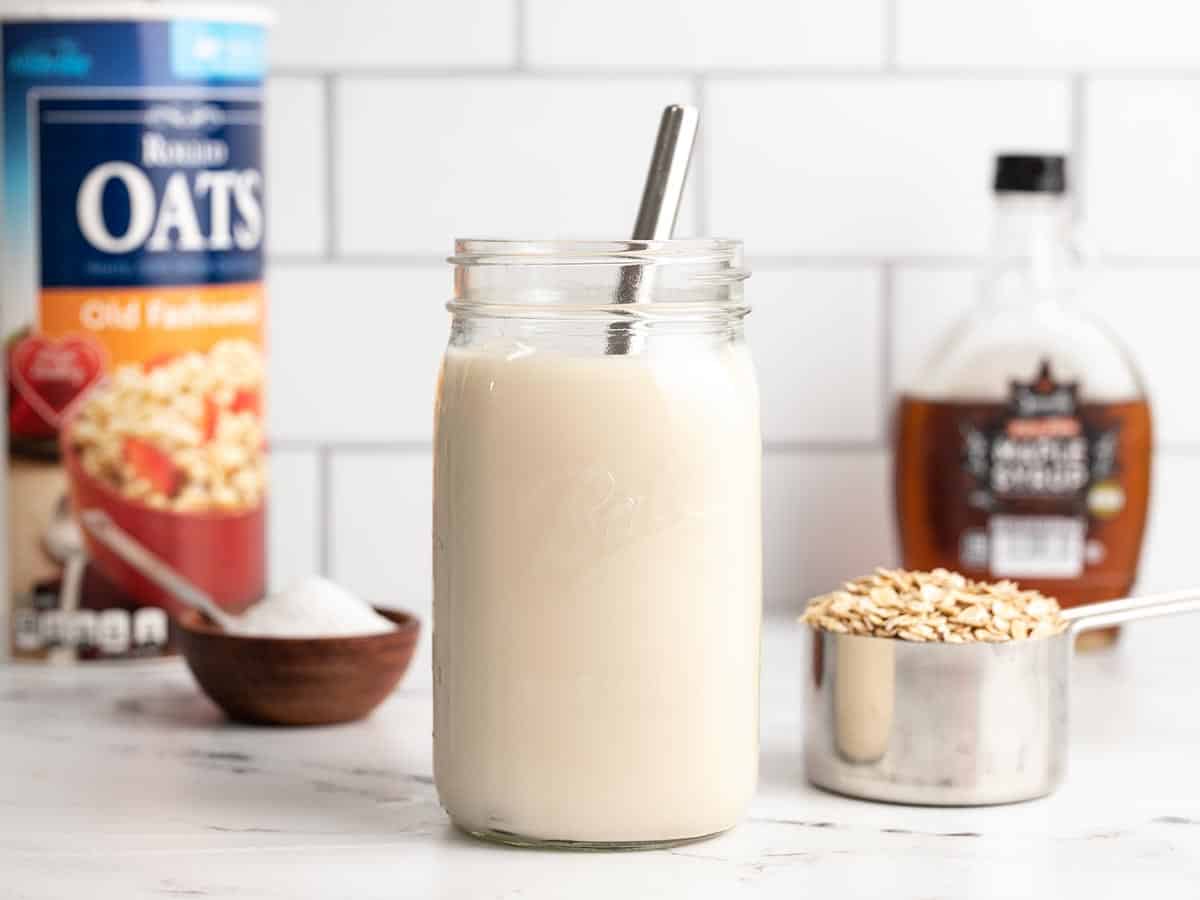 Homemade Oat Milk-image