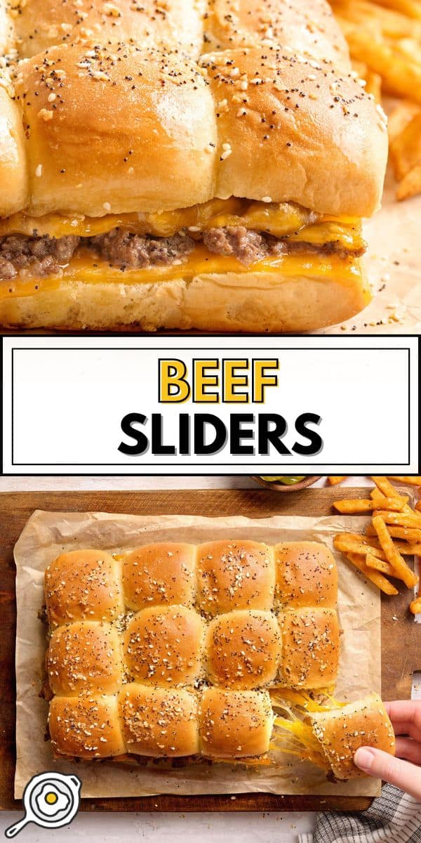 beef sliders pin image