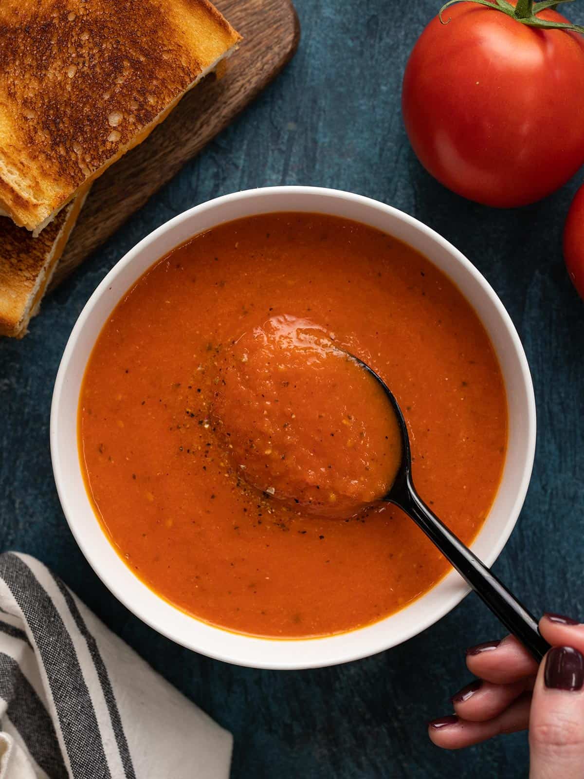 Homemade Tomato Soup recipe - Made with Fresh Tomatoes!