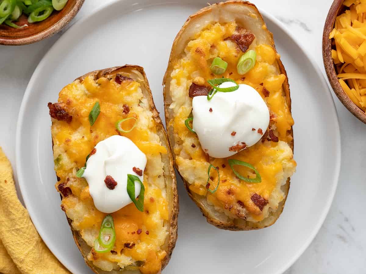 Loaded Smashed Potatoes - Budget Bytes