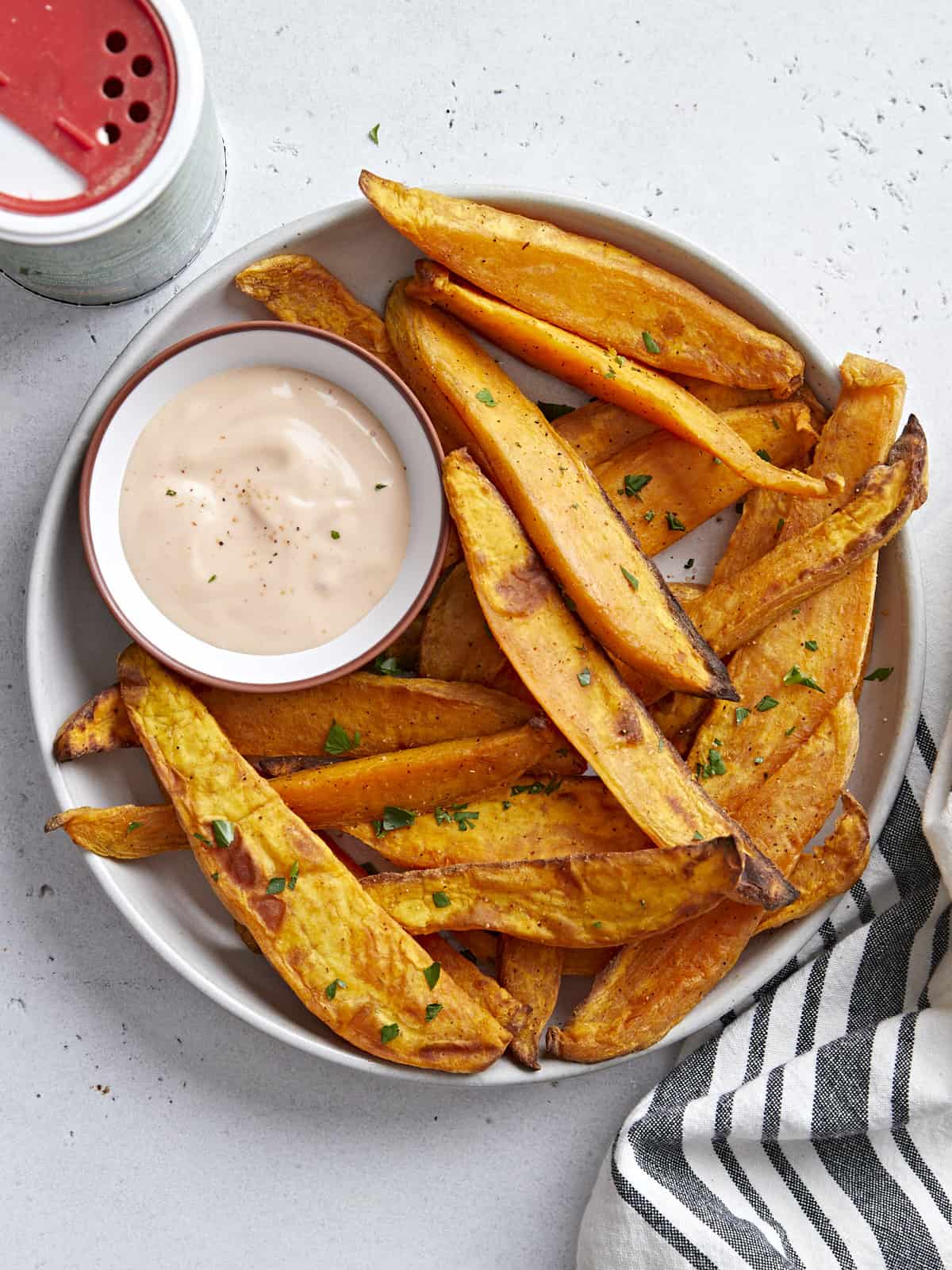 Air Fryer Sweet Potato Fries - Budget Bytes