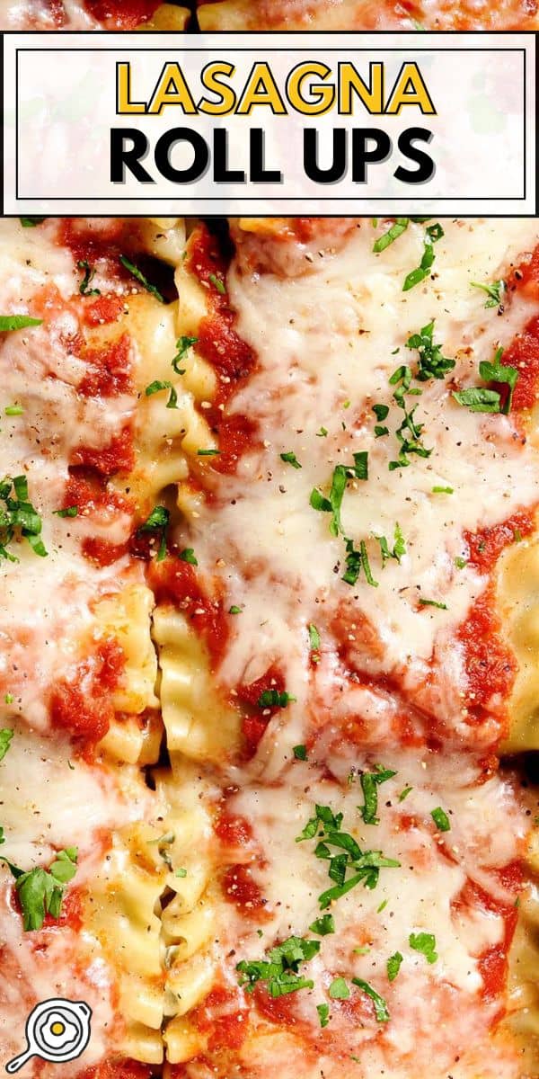 lasagna roll ups pin image