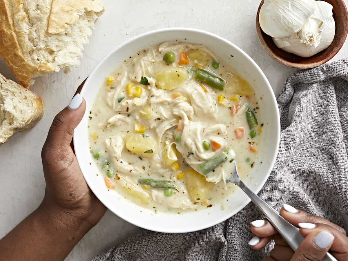 Chicken Pot Pie Soup Recipe