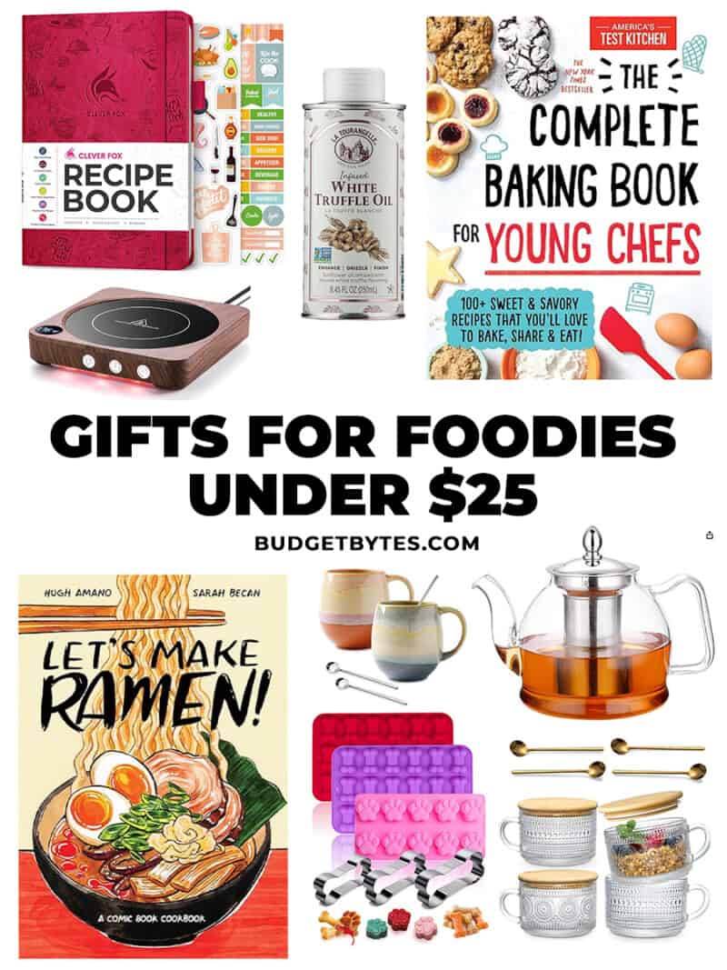 Gifts for Foodies Under $25 - Budget Bytes