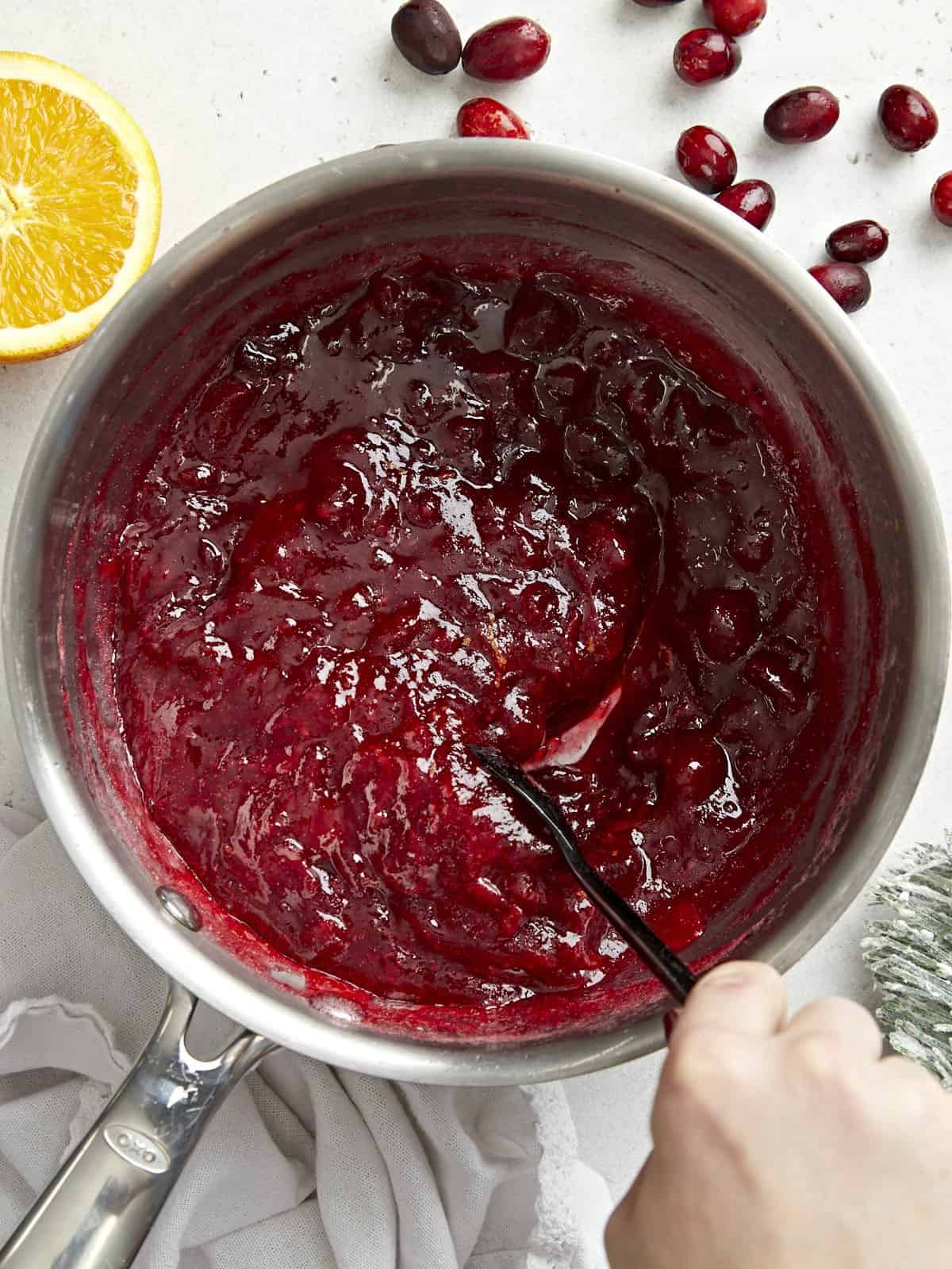 Easy Homemade Cranberry Sauce Recipe - She Wears Many Hats