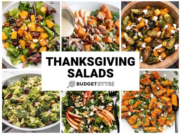 Thanksgiving Salads - Budget Bytes