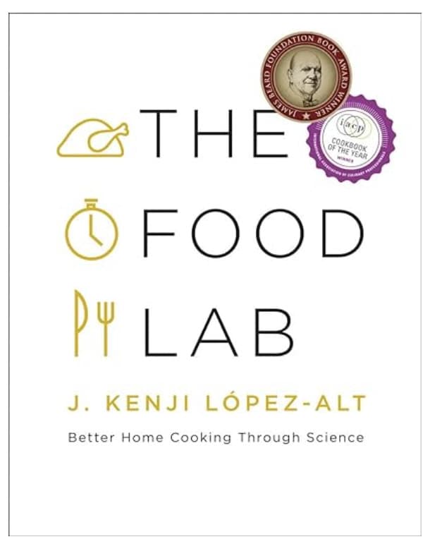 Cover image for The Food Lab book. 