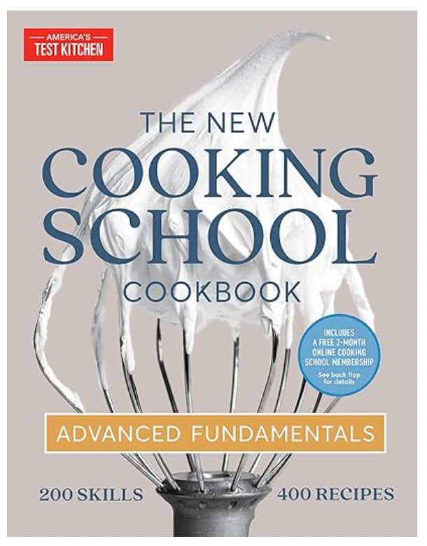 America's Test Kitchen cooking school cookbook cover. 