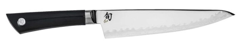 Side view of a Shun knife.
