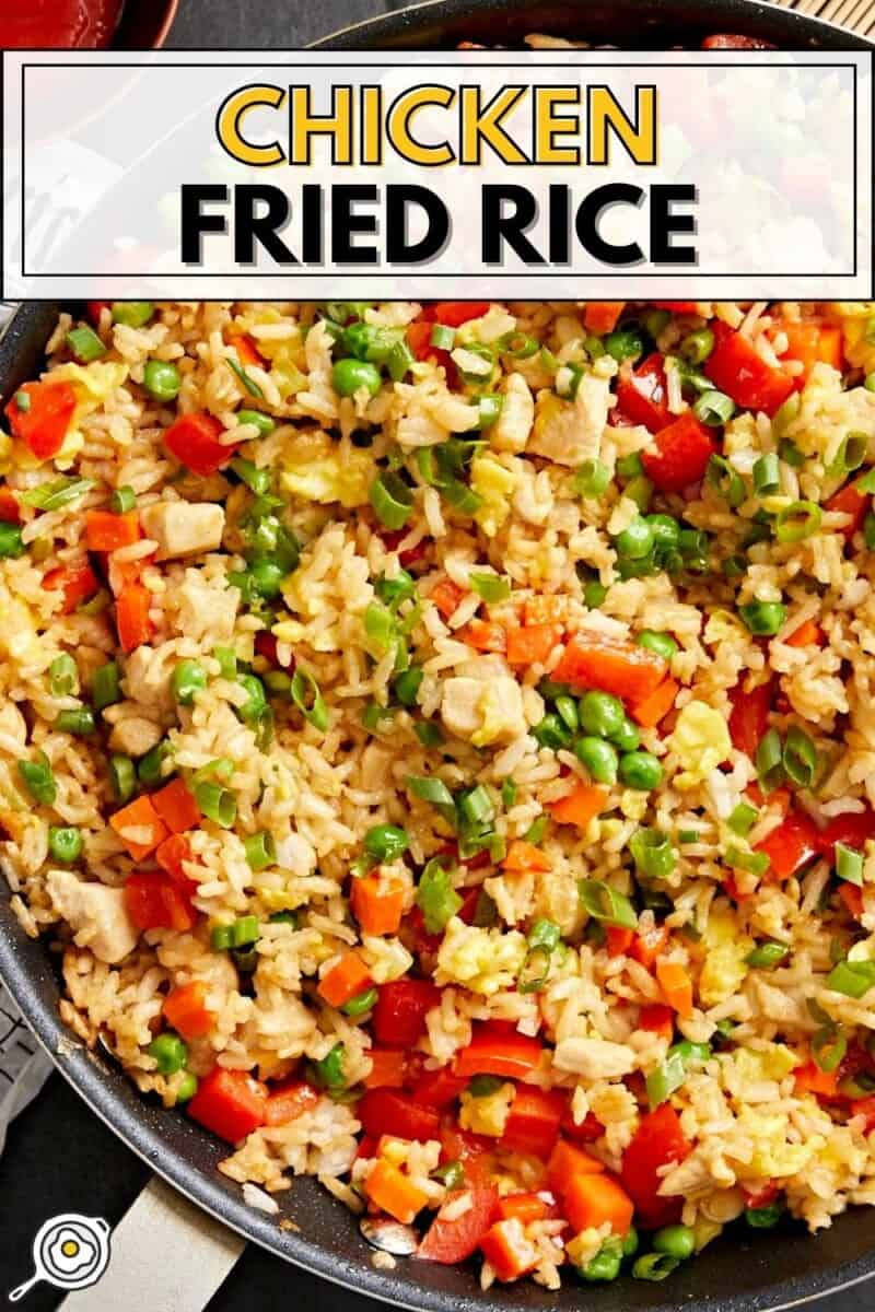 Chicken fried rice stick.