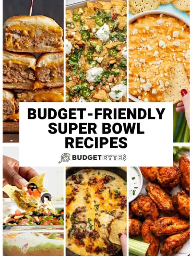 Budget-Friendly Super Bowl Recipes