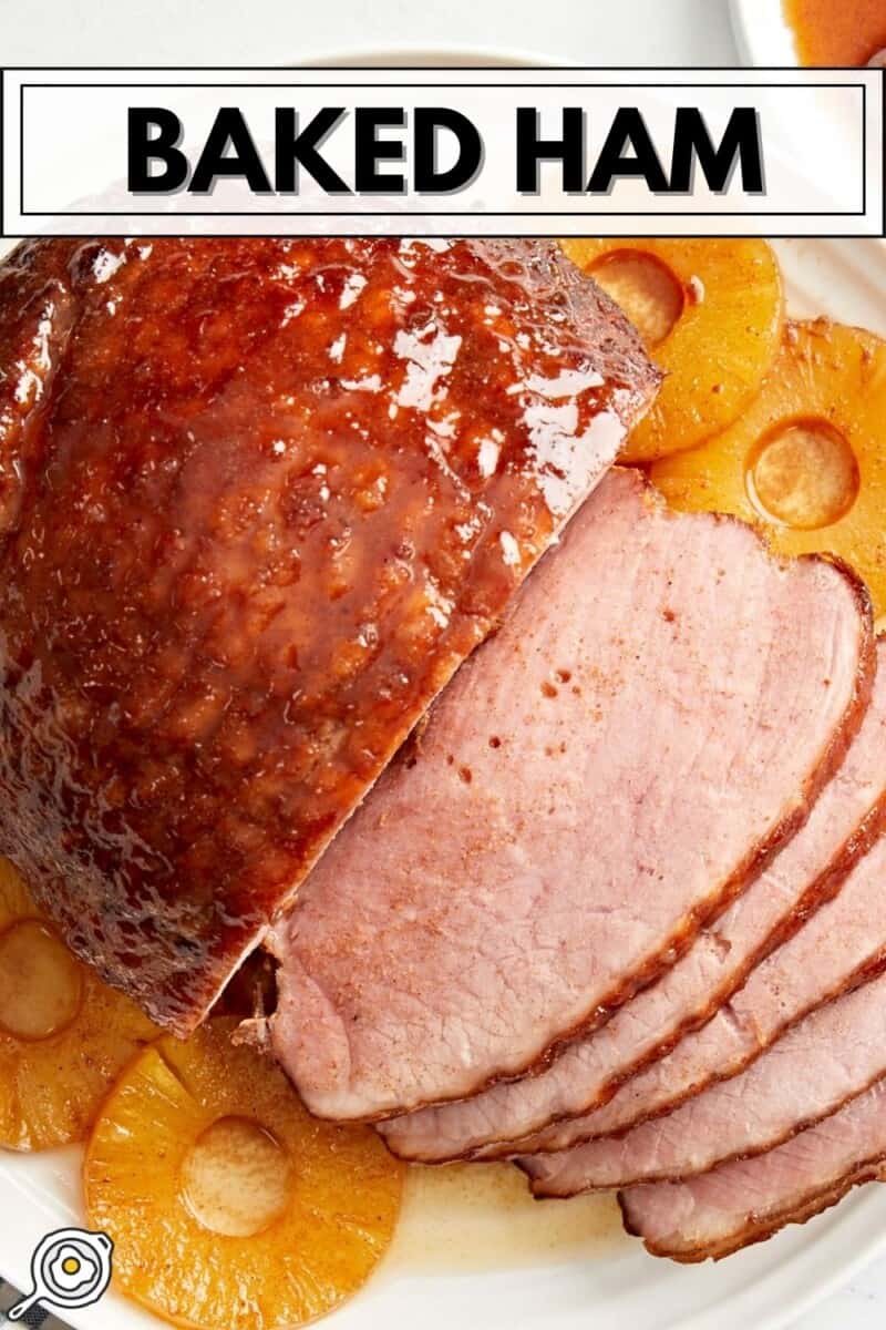 baked ham pin.