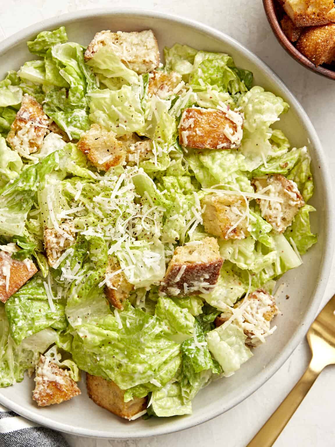 Caesar Salad Recipe - Budget Bytes