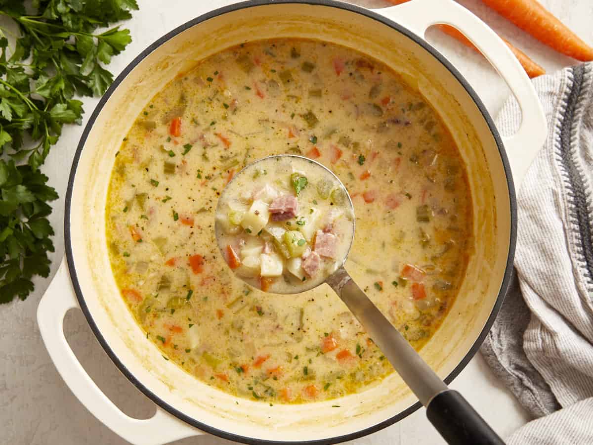 Ham and Potato Soup-image