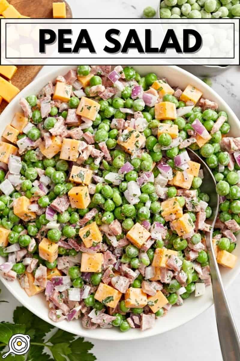 pea salad pin