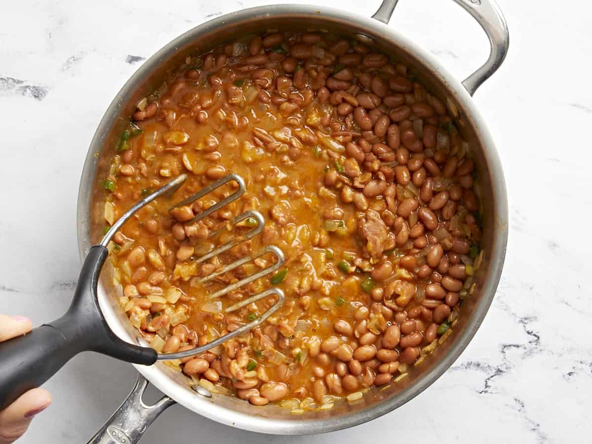 step 4: mash the beans