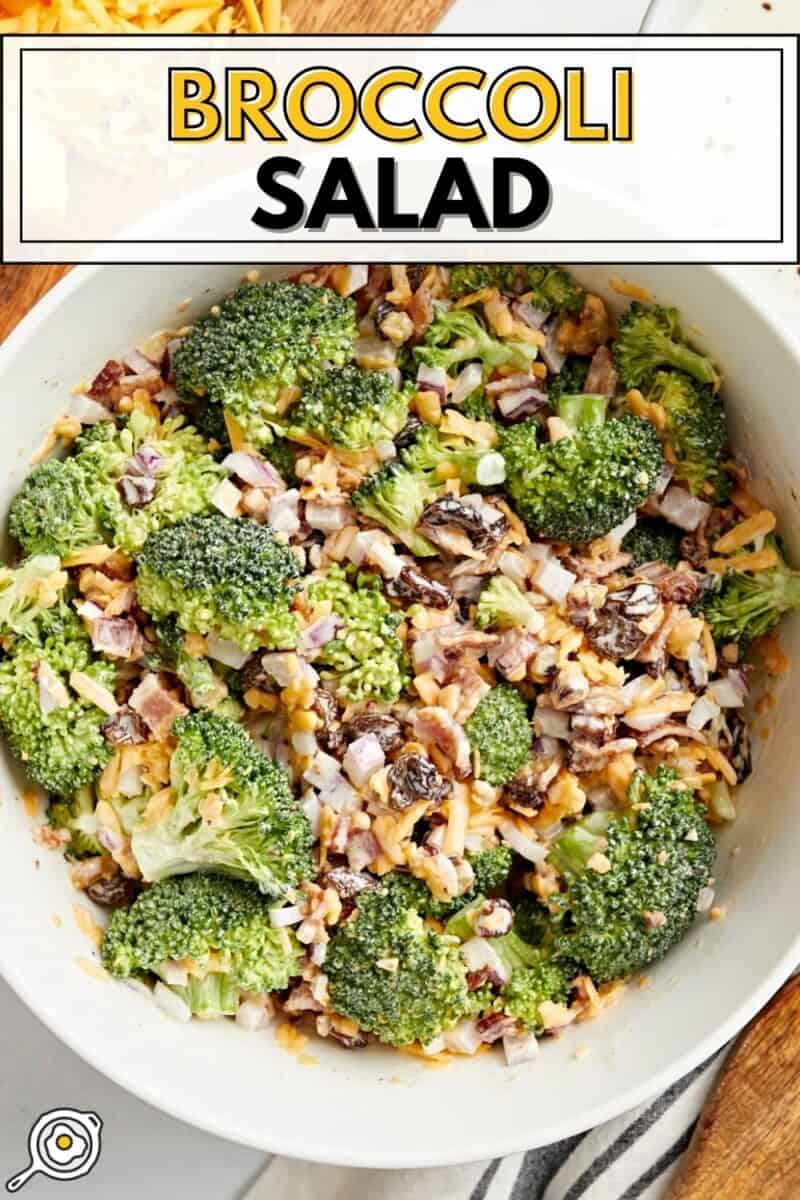 Broccoli salad needle.