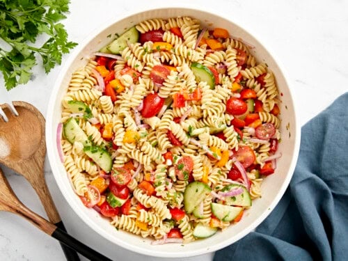 Pasta in salad discount