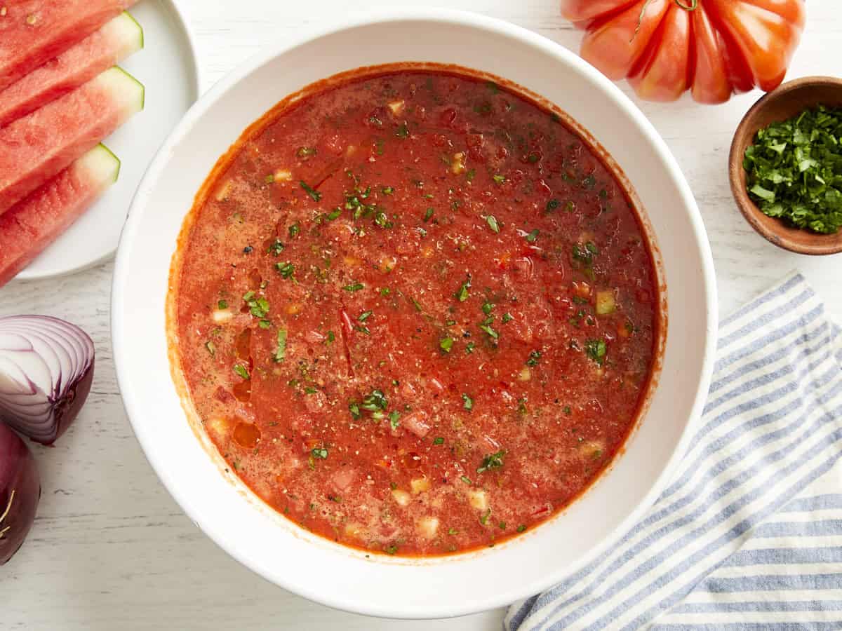Watermelon Gazpacho