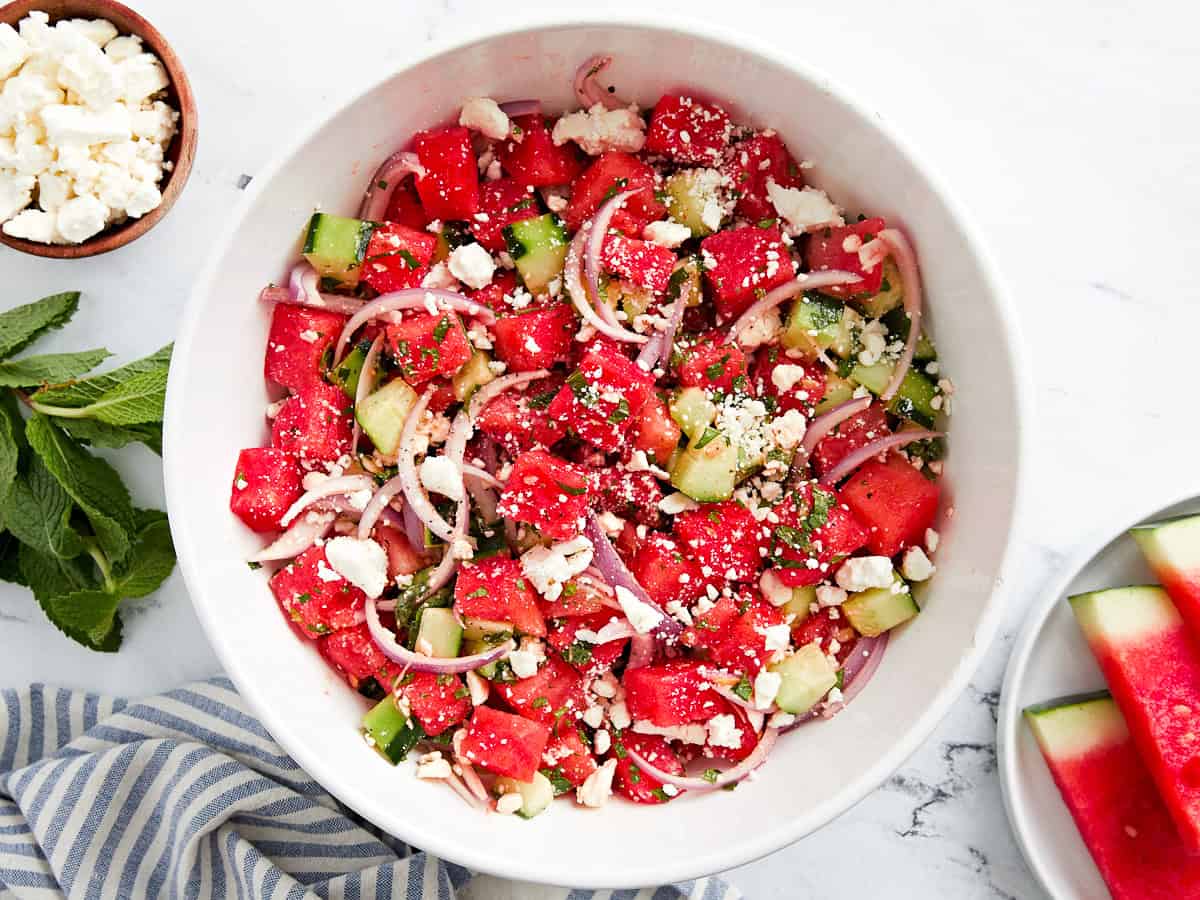 Watermelon and Feta Salad