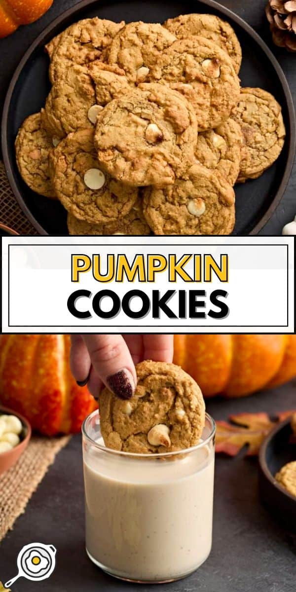Pumpkin Cookies pin image