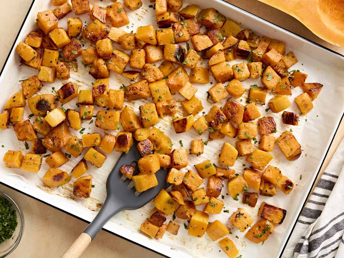 Roasted Butternut Squash [www.budgetbytes.com]