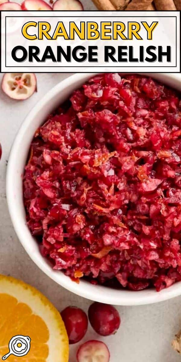 cranberry orange relish pin image