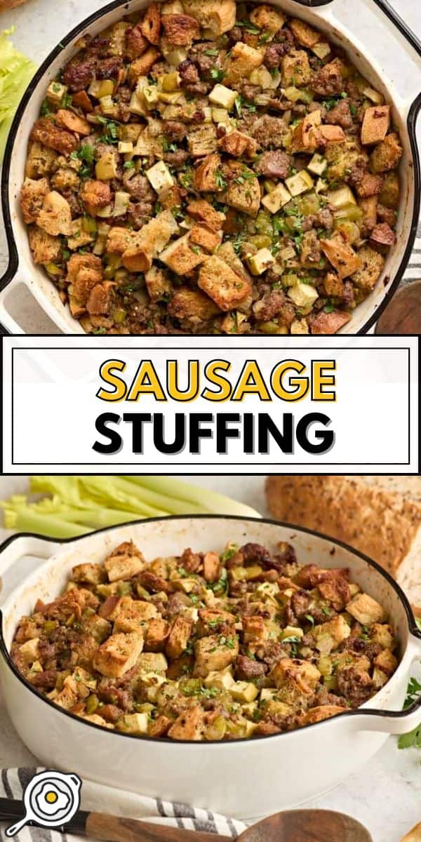 sausage stuffing pin image
