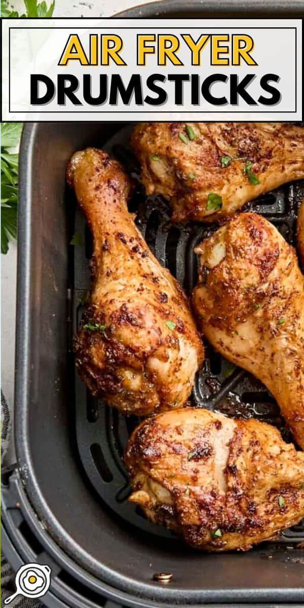 Air Fryer Drumsticks pin image