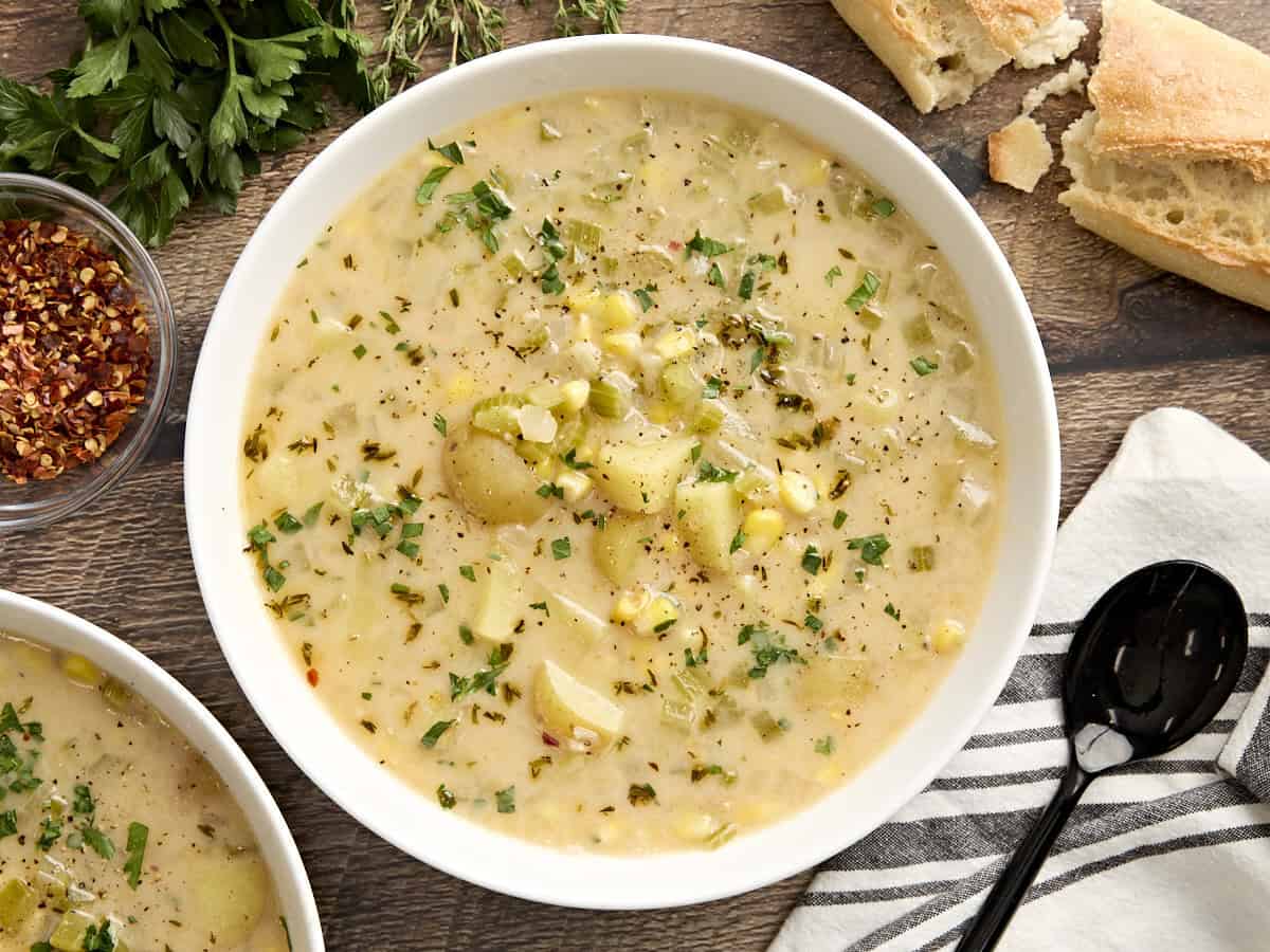 Resep Sup Kentang Jagung