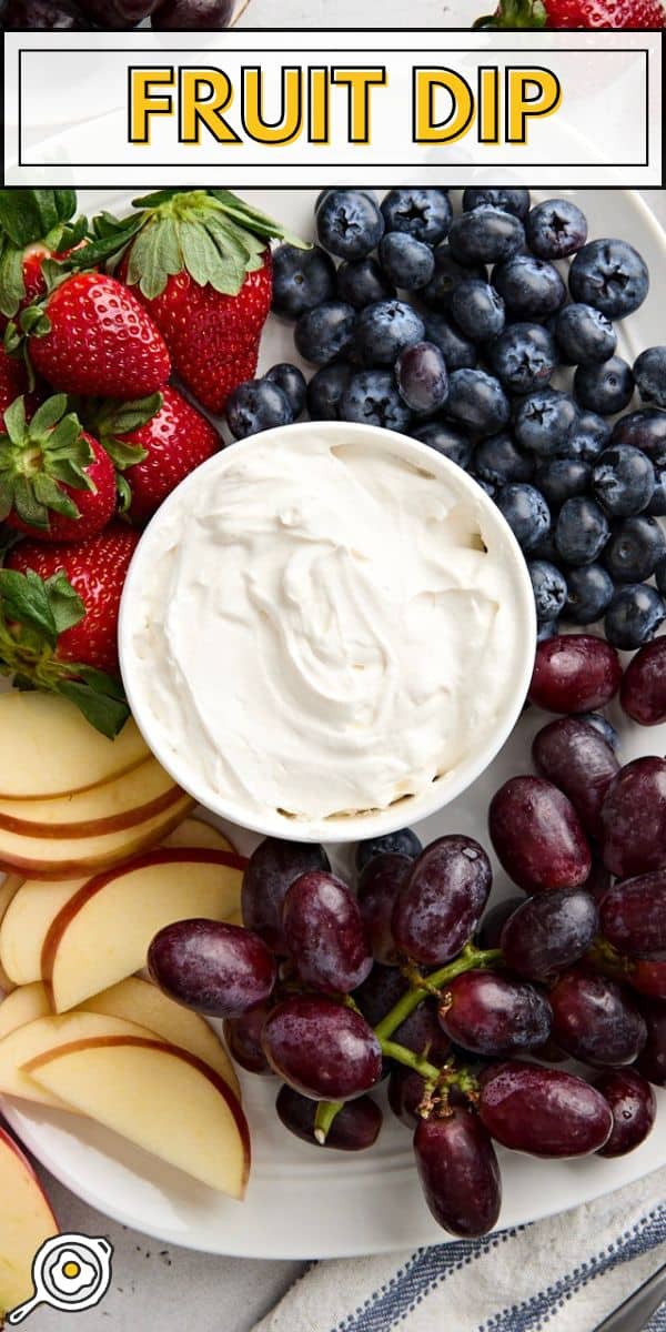 fruit dip pin image