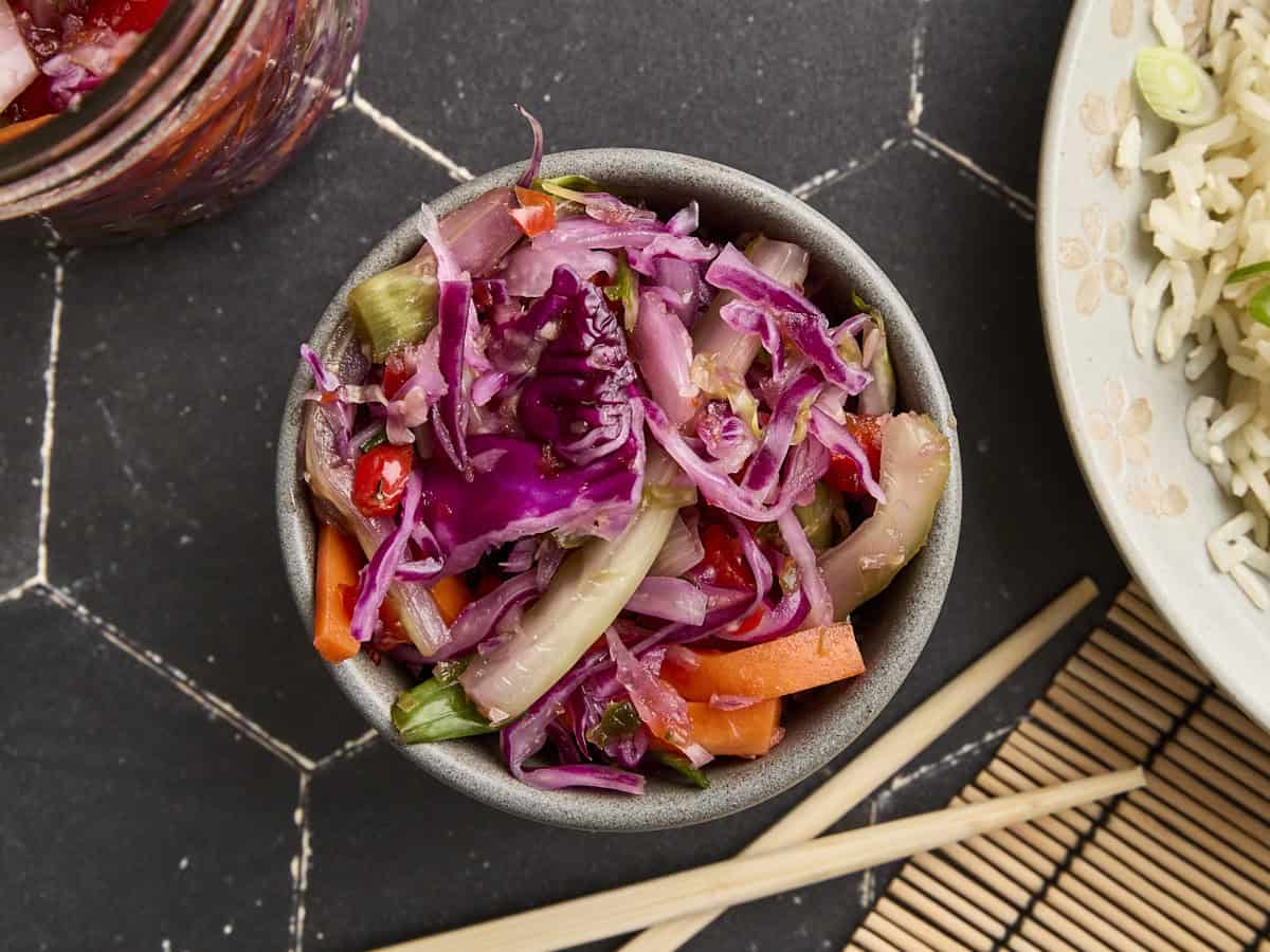 Sayuran Fermentasi Mudah