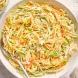 coleslaw in a bowl