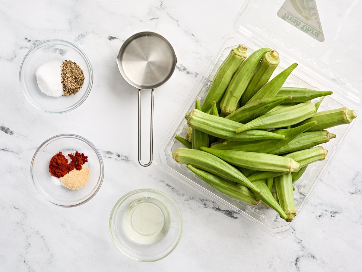 The ingredients to make grilled tutorial.