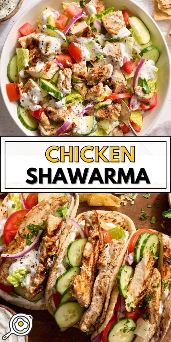 Chicken Shawarma pin image