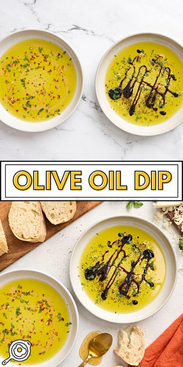 olive oil dip pin image