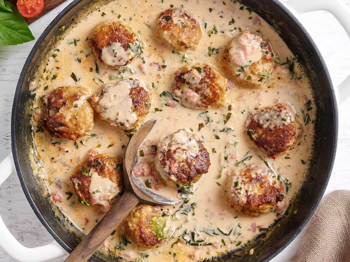 Marry Me Chicken Meatballs